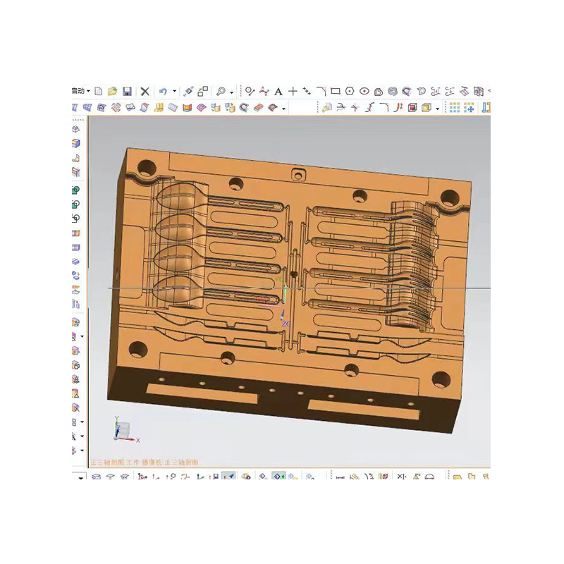 Molde de cubo de cubo de plástico TQ-026