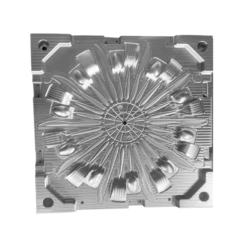 Moldes para cubiertos de múltiples cavidades: producción en gran volumen de tenedores, cuchillos y cucharas